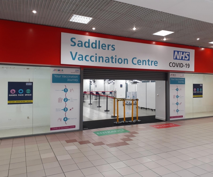 Saddlers Vaccination Centre.jpg